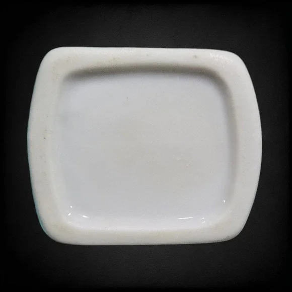 1950s Vintage Porcelain Decanter Floral Gold Trim Cork Stopper Mid-Century Cruet - Picture 15 of 16